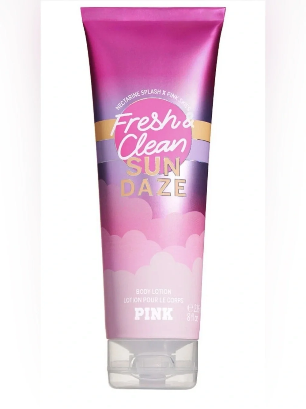 Victoria’s Secret PINK Fresh & Clean Sun Daze Body Lotion ~ 8 fl.oz.